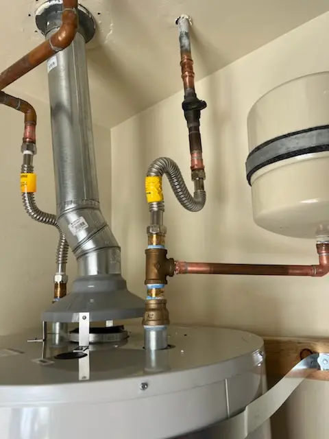 Water heater installation and plumbing repair in Hollin Hills